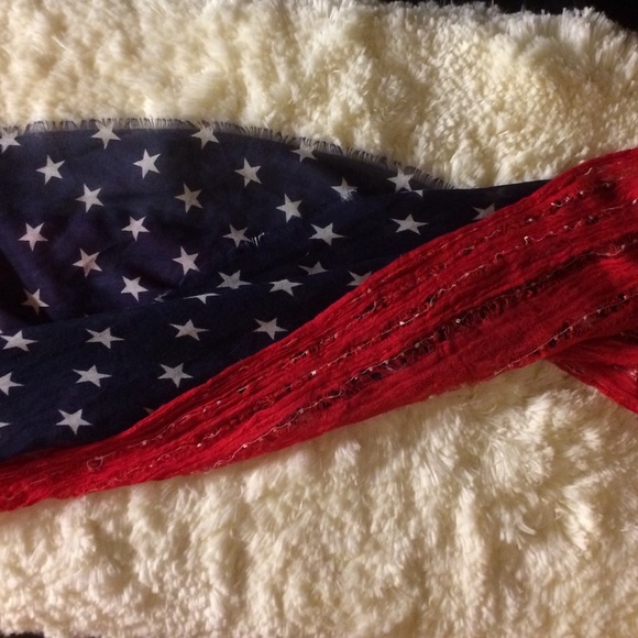 American Flag Infinity Scarf - Picture 3 of 4